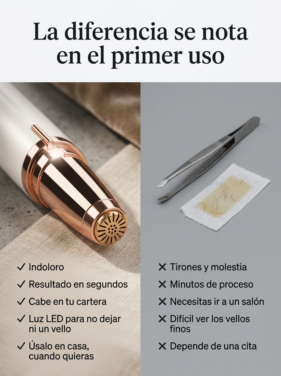 Depilador Eléctrico de Cejas — sec_08_comparativa